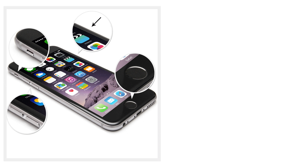 Knapper på din iPhone