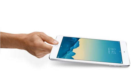 Med dit fingeraftryk kan du låse din Apple tablet eller lave køb i App-store