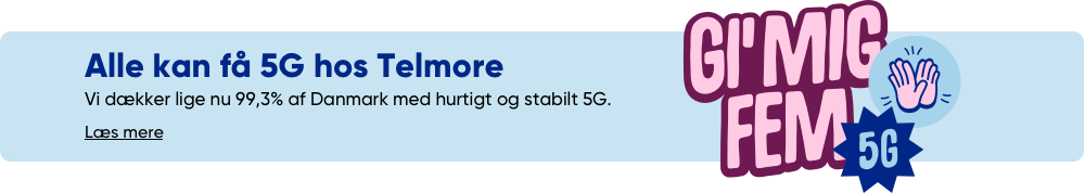 5G hos Telmore