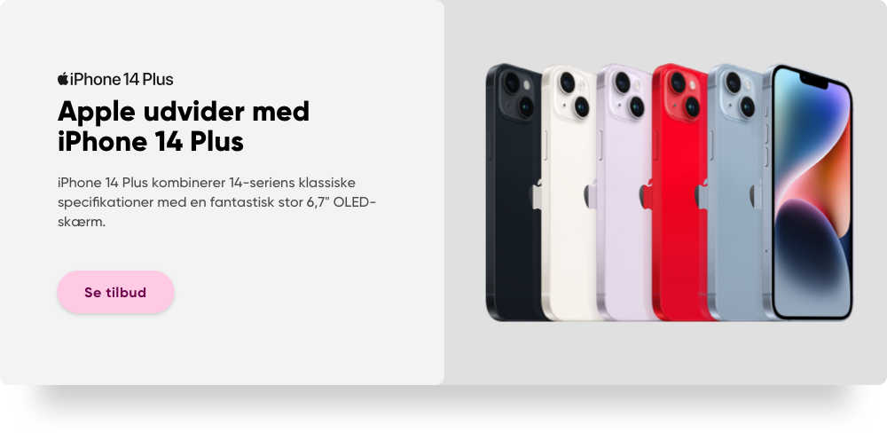 iPhone 14 Plus hos Telmore