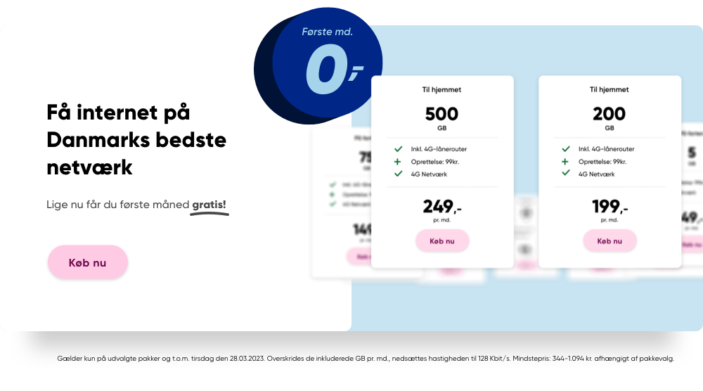 Mobilt Bredbånd hos Telmore