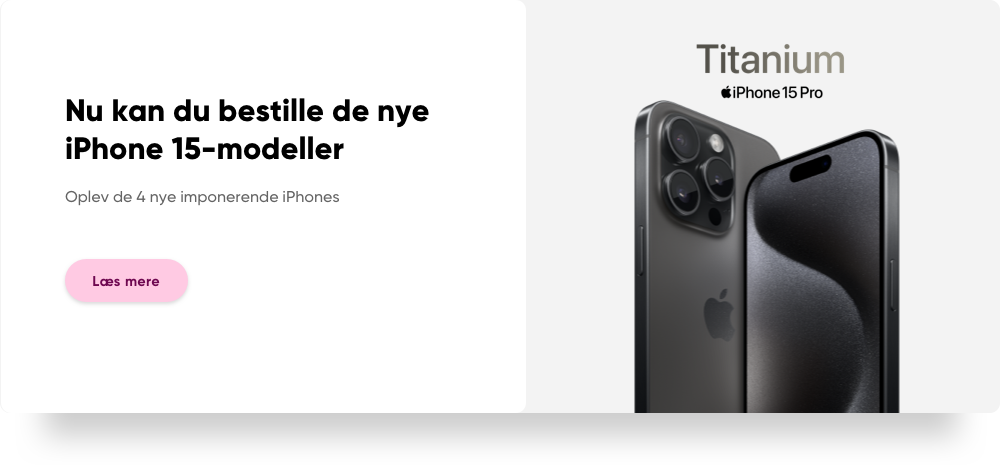 iPhone 15 hos Telmore