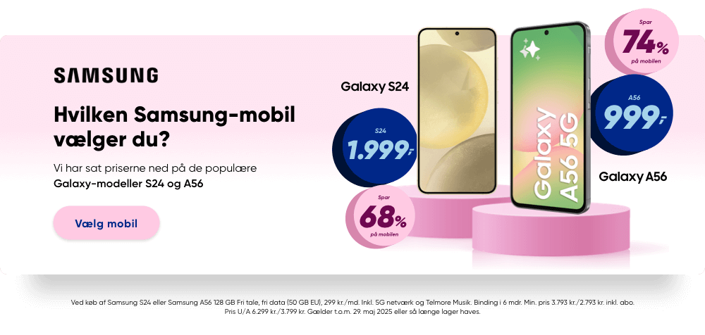Samsung Galaxy hos Telmore