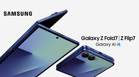 Samsung Galaxy Z Flip7 og Z Fold7 hos Telmore