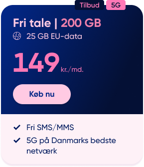 Fri tale - 200 GB