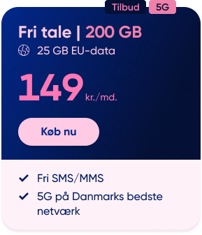 Fri tale - 200 GB