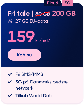 Fri tale - 200 GB