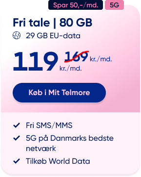 Fri tale - 80 GB