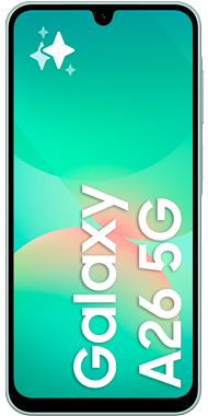 Køb Samsung Galaxy A26 hos Telmore med fri fragt og hurtig levering