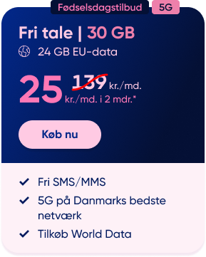 Fri tale - 30 GB