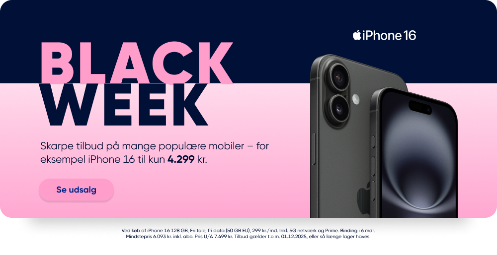 Black Week hos Telmore