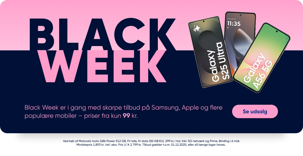 Black Week hos Telmore