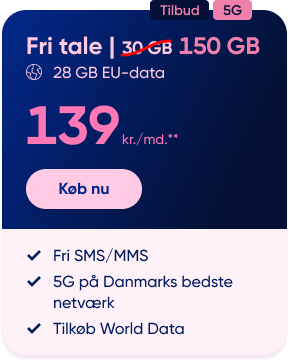 Fri tale - 150 GB