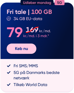 Fri tale - 100 GB