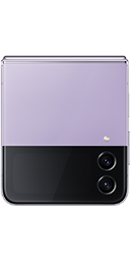 Samsung Galaxy Z Flip4 purple closed front