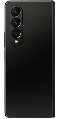 Samsung Galaxy Z Fold4 black back