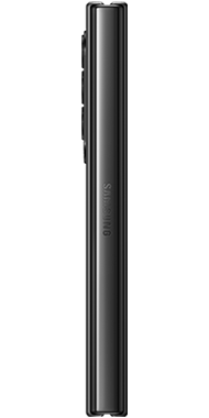 Samsung Galaxy Z Fold4 black side