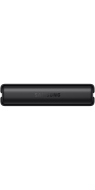 Samsung Galaxy Z Flip3 black folded side
