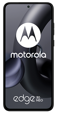 Motorola Edge 30 Neo black front