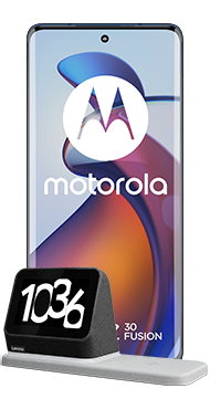 Motorola Edge 30 Fusion blue bundle