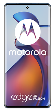 Motorola Edge 30 Fusion blue front