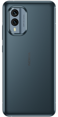 Nokia X30 blue back