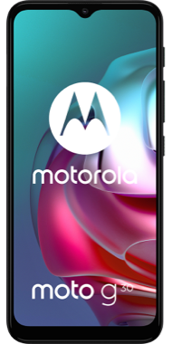 Motorola G30 black front