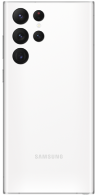 Samsung Galaxy S22 ultra white back