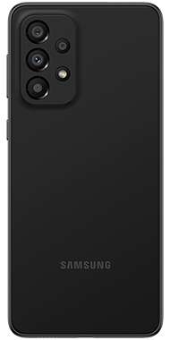 Samsung Galaxy A33 5G back black