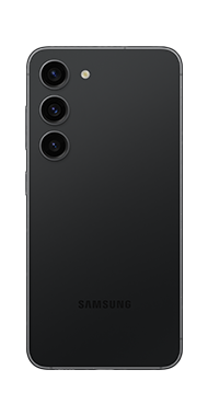 Samsung Galaxy S23 phantom black back